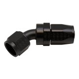 DeatschWerks 8AN Female Swivel 45-Degree Hose End CPE - Anodized Matte Black thumbnail 3