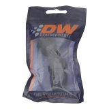 DeatschWerks 8AN Female Swivel 45-Degree Hose End CPE - Anodized Matte Black thumbnail 4