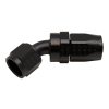 DeatschWerks 8AN Female Swivel 45-Degree Hose End CPE - Anodized Matte Black thumbnail 7