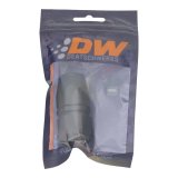 DeatschWerks 10AN Female Swivel Straight Hose End CPE - Anodized Matte Black thumbnail 5