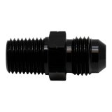 DeatschWerks 6AN Male Flare to 1/4in Male NPT Adapter - Anodized Matte Black thumbnail 3