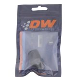 DeatschWerks 6AN Male Flare to 1/2in Male NPT Adapter - Anodized Matte Black thumbnail 4