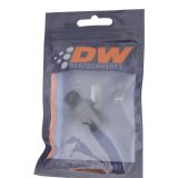 DeatschWerks 8AN Male Flare to 1/4in Male NPT Adapter - Anodized Matte Black thumbnail 4
