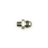 DeatschWerks 8AN Male Flare to 1/4in Male NPT Adapter - Anodized Matte Black thumbnail 6
