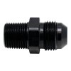 DeatschWerks 8AN Male Flare to 3/8in Male NPT Adapter - Anodized Matte Black thumbnail 7