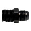DeatschWerks 8AN Male Flare to 1/2in Male NPT Adapter - Anodized Matte Black thumbnail 7
