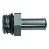 DeatschWerks 10AN ORB Male to 1/2in Male Barb Fitting - Anodized DW Titanium thumbnail 1