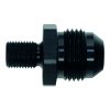 DeatschWerks 8AN Male Flare to M10 X 1.0 Male Metric - Anodized Matte Black thumbnail 6