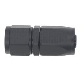 DeatschWerks 8AN Female Swivel Straight Hose End CPE - Anodized Matte Black thumbnail 2