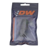 DeatschWerks 8AN Female Swivel Straight Hose End CPE - Anodized Matte Black thumbnail 5