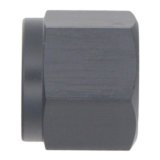 DeatschWerks 6AN Female Flare Cap - Anodized Matte Black thumbnail 1