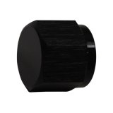 DeatschWerks 6AN Female Flare Cap - Anodized Matte Black thumbnail 2