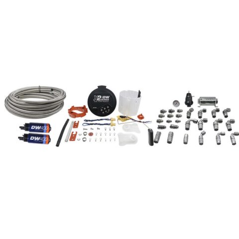DeatschWerks 2006+ X2 Series Fuel Pump Module w/ Dual DW400 Pumps and Return PTFE Plumbing Kit thumbnail 1