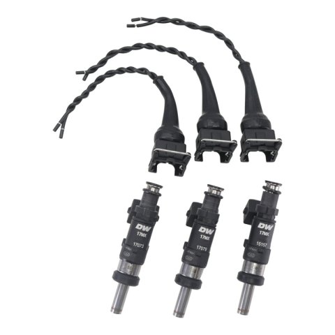 DeatschWerks 2021+ Toyota GR Yaris 2023+ Toyota GR Corolla 850cc Injectors Set of 3 thumbnail 1