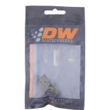 DeatschWerks 6AN Male Flare to Toyota Module Quick Connect - Anodized Matte Black thumbnail 3