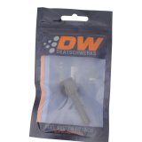 DeatschWerks 6AN Female Flare Swivel to 5/16in Male EFI Quick Disconnect - Anodized Matte Black thumbnail 3
