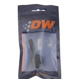 DeatschWerks 8AN Female Flare Swivel to 5/16in Male EFI Quick Disconnect - Anodized Matte Black thumbnail 3