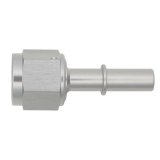 DeatschWerks 8AN Female Flare Swivel to 3/8in Male EFI Quick Disconnect - Anodized DW Titanium thumbnail 1