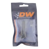 DeatschWerks 8AN Female Flare Swivel to 3/8in Male EFI Quick Disconnect - Anodized Matte Black thumbnail 3