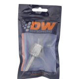 DeatschWerks 10AN Female Flare Swivel to 5/16in Male EFI Quick Disconnect - Anodized DW Titanium thumbnail 3