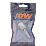 DeatschWerks 10AN Female Flare Swivel to 3/8in Male EFI Quick Disconnect - Anodized DW Titanium thumbnail 3