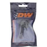 DeatschWerks 10AN Female Flare Swivel to 3/8in Male EFI Quick Disconnect - Anodized Matte Black thumbnail 3