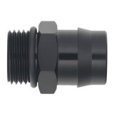DeatschWerks 8AN ORB to Can-Am Maverick X3 OE Quick Connect Adapter - Anodized Matte Black thumbnail 1