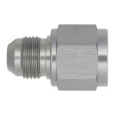 DeatschWerks 10AN Female Flare to 8AN Male Flare Reducer - Anodized DW Titanium thumbnail 1