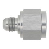 DeatschWerks 10AN Female Flare to 6AN Male Flare Reducer - Anodized DW Titanium thumbnail 1
