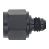 DeatschWerks 10AN Female Flare to 6AN Male Flare Reducer - Anodized Matte Black thumbnail 1