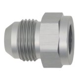 DeatschWerks 6AN Female Flare to 8AN Male Flare Expander - Anodized DW Titanium thumbnail 2