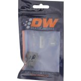 DeatschWerks 6AN Female Flare to 8AN Male Flare Expander - Anodized Matte Black thumbnail 4