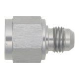 DeatschWerks 8AN Female Flare to 6AN Male Flare Reducer - Anodized DW Titanium thumbnail 2