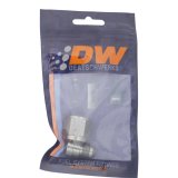 DeatschWerks 8AN Female Flare to 6AN Male Flare Reducer - Anodized DW Titanium thumbnail 3