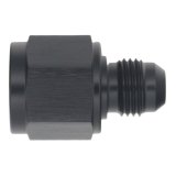 DeatschWerks 8AN Female Flare to 6AN Male Flare Reducer - Anodized Matte Black thumbnail 2