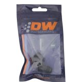 DeatschWerks 8AN Female Flare to 6AN Male Flare Reducer - Anodized Matte Black thumbnail 4