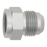 DeatschWerks 8AN Female Flare to 10AN Male Flare Expander - Anodized DW Titanium thumbnail 1