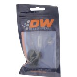 DeatschWerks 8AN Female Flare to 10AN Male Flare Expander - Anodized Matte Black thumbnail 4