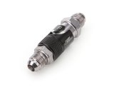 DeatschWerks 6AN Male Flare Quick Disconnect Dry Break Fitting - 2 Pieces Anodized Matte Black thumbnail 5