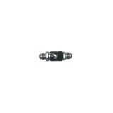 DeatschWerks 8AN Male Flare Quick Disconnect Dry Break Fitting - 2 Pieces Anodized Matte Black thumbnail 2