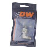 DeatschWerks 6AN ORB Male Swivel to 90-Degree 6AN Male Flare - Anodized DW Titanium thumbnail 4