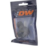 DeatschWerks 10AN ORB Male to 10AN Male Flare Low Profile 90-Degree Swivel - Anodized Matte Black thumbnail 4