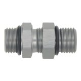 DeatschWerks 6AN ORB Male to 6AN ORB Male Swivel Adapter - Anodized DW Titanium thumbnail 1