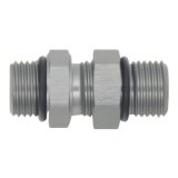 DeatschWerks 6AN ORB Male to 6AN ORB Male Swivel Adapter - Anodized DW Titanium thumbnail 2