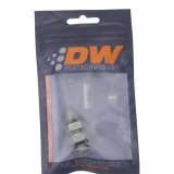 DeatschWerks 6AN ORB Male to 6AN ORB Male Swivel Adapter - Anodized DW Titanium thumbnail 4