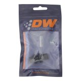 DeatschWerks 6AN ORB Male to 6AN ORB Male Swivel Adapter - Anodized Matte Black thumbnail 3