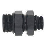 DeatschWerks 6AN ORB Male to 8AN ORB Male Swivel Adapter - Anodized Matte Black thumbnail 2