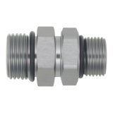 DeatschWerks 8AN ORB Male to 10AN ORB Male Swivel Adapter - Anodized DW Titanium thumbnail 1
