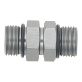 DeatschWerks 8AN ORB Male to 8AN ORB Male Swivel Adapter - Anodized DW Titanium thumbnail 1