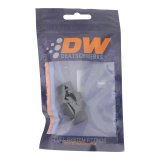 DeatschWerks 8AN ORB Male to 8AN ORB Male Swivel Adapter - Anodized Matte Black thumbnail 3